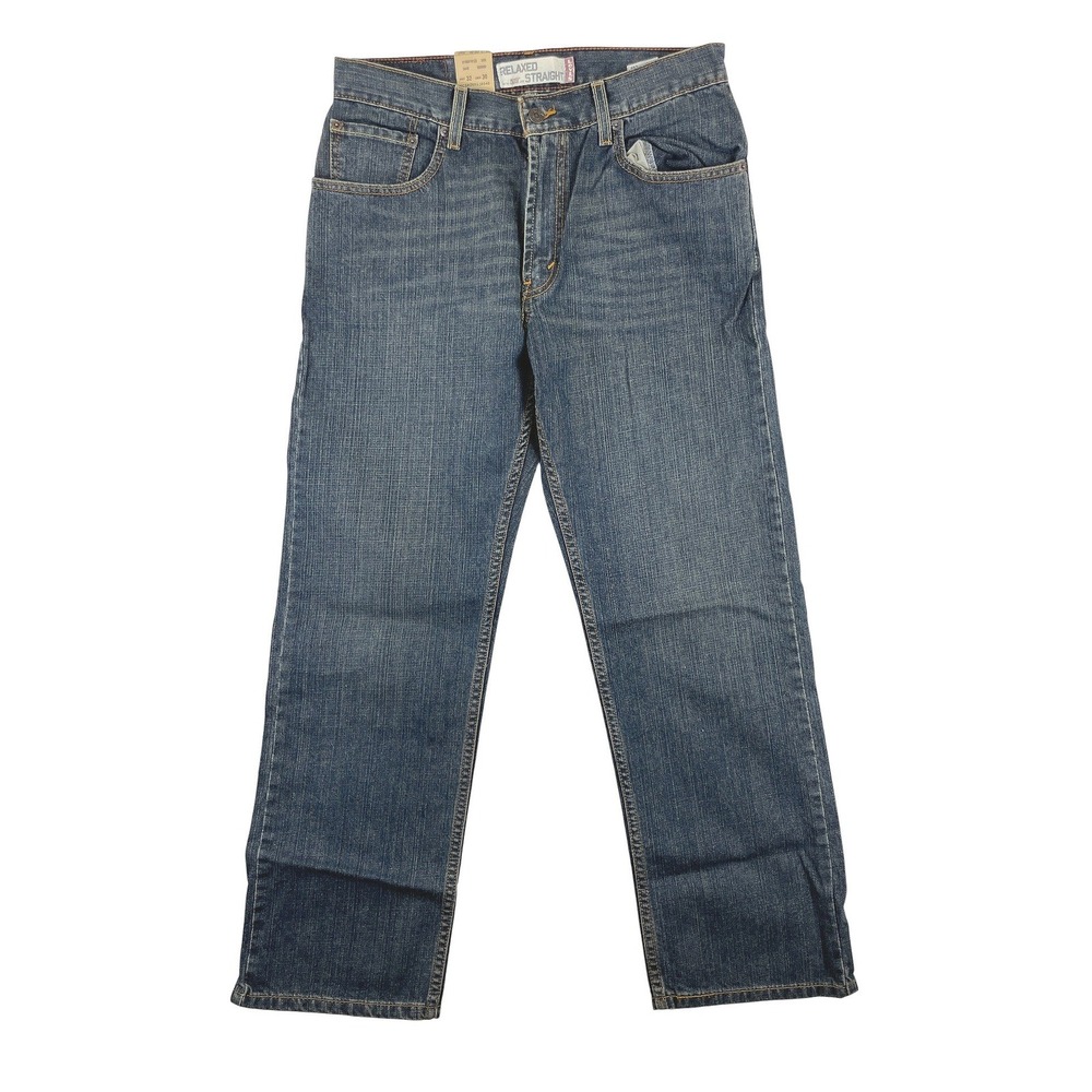 Levi's Men's 32x30 559 Relaxed Straight Jeans Medium Wash Blue NWT Denim - Picture 1 of 11